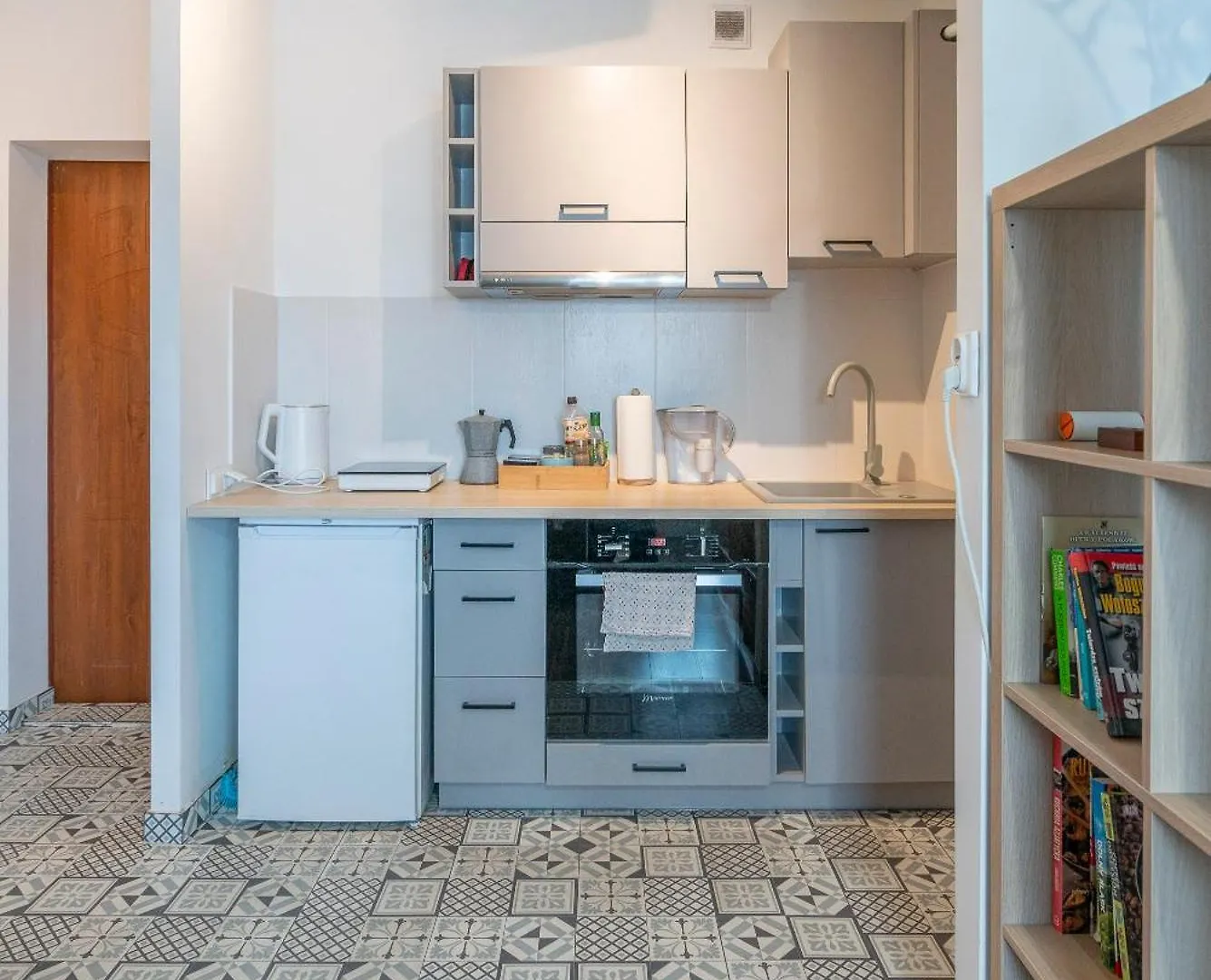 10Th Floor Studio In The City Center Of Wroclaw Lägenhet